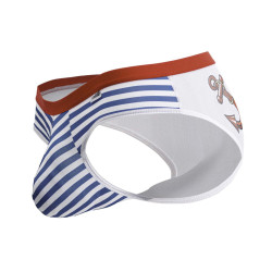 CandyMan Slip Sailoris Blanc Navy